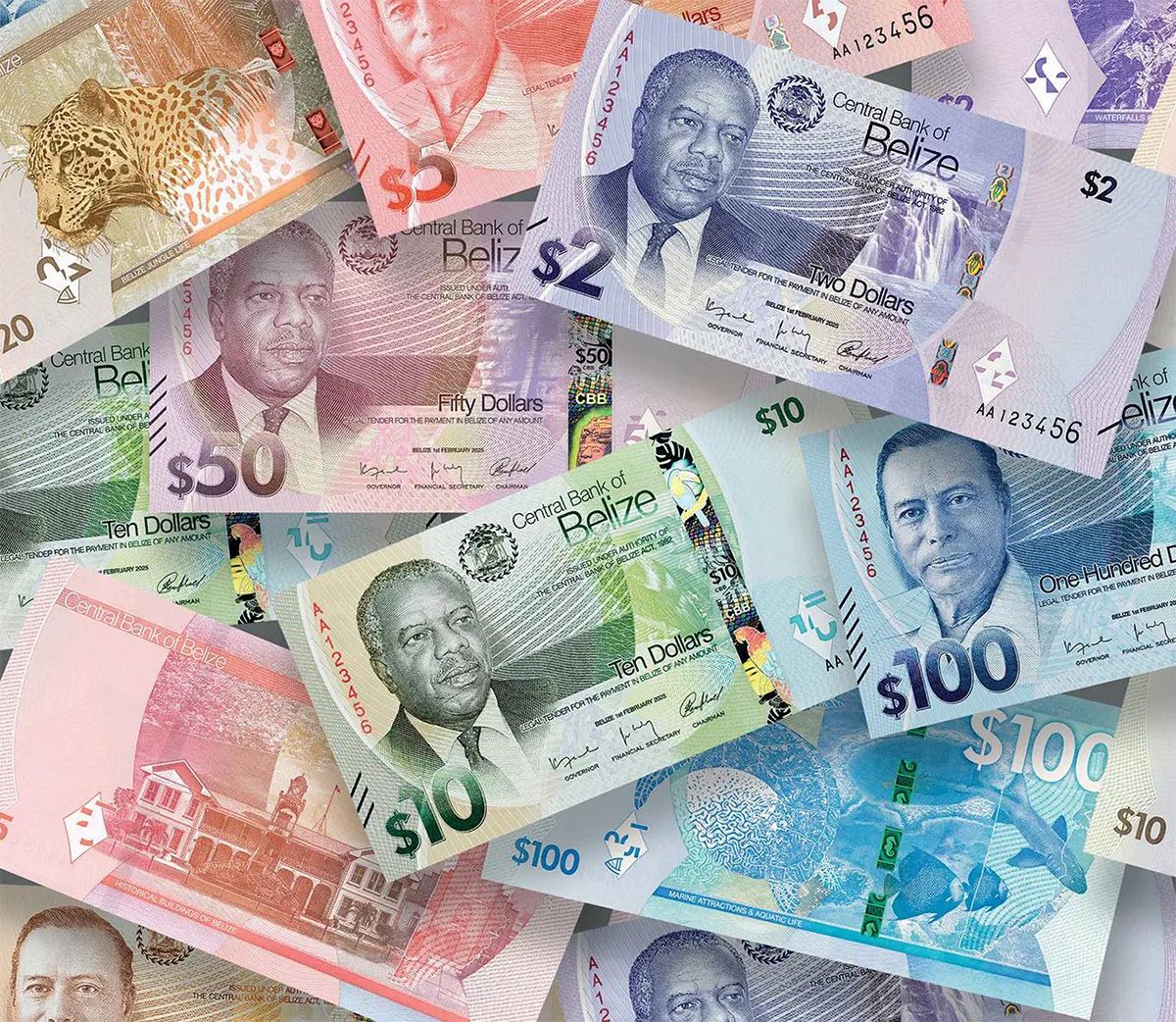 new belize money released 2025